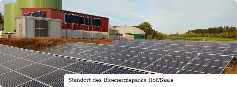 Standort des Bioenergieparks Hof/Saale